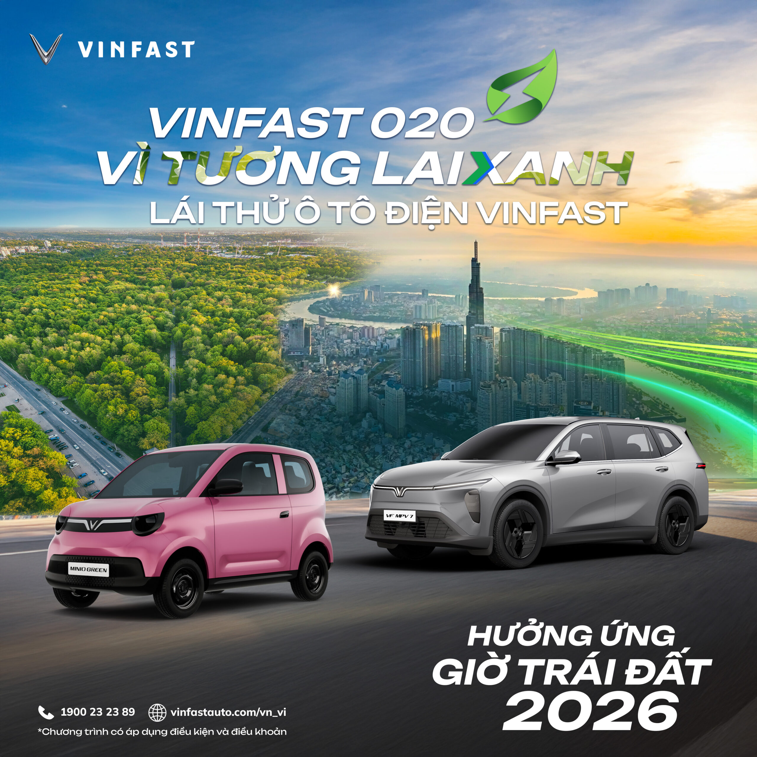 VINFAST O2O – VÌ TƯƠNG LAI XANH – SỰ KIỆN TRẢI NGHIỆM LÁI Ô TÔ ĐIỆN, LAN TỎA LỐI SỐNG BỀN VỮNG Sự kiện lái thử O2O